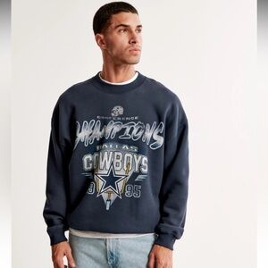 ABERCROMBIE & FITCH DALLAS COWBOYS CREW